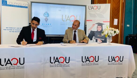 UAQU and AIJRF Sign MoU to Integrate Artificial Intelligence Technologies Into Applied Academic Courses