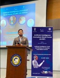 H.E. Dr. Mohamed Abdulzaher, the CEO of AIJRF,